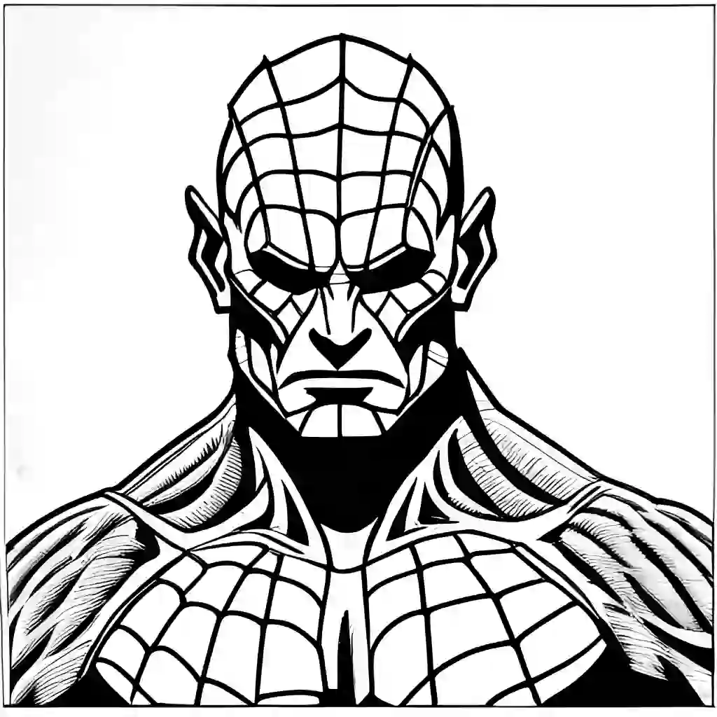 Drax the Destroyer coloring pages